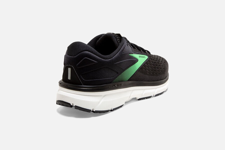 Brooks Dyad 11 Road Running Shoes - Womens - Black/Green - MR9386047